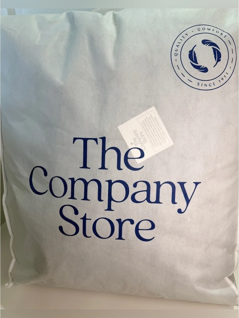 The Company Store Legends Hotel Washed Linen Quilt King Blue Stone